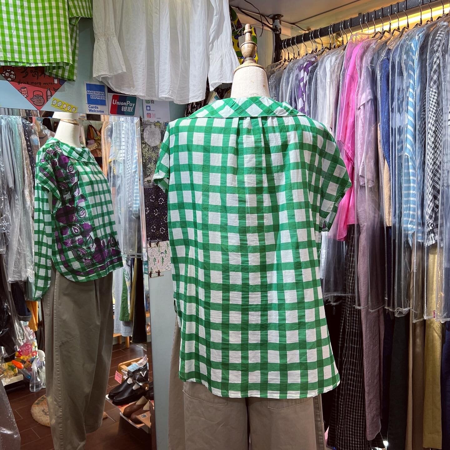 EXTRA20- Kilki Checked Top, 4 Colors, made in India