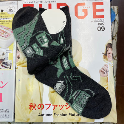 $99 only- Meri ja kuu Iceland Socks, 3 Colors, made in Japan