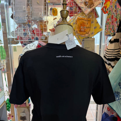 Iki 3D Cupra Embroidery Flower T-shirt, 2 Colors, size S, M, made in Japan