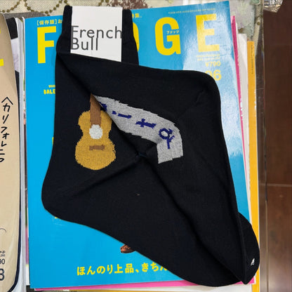 French Bull Guitar Socks, 3 Colors, made in Japan