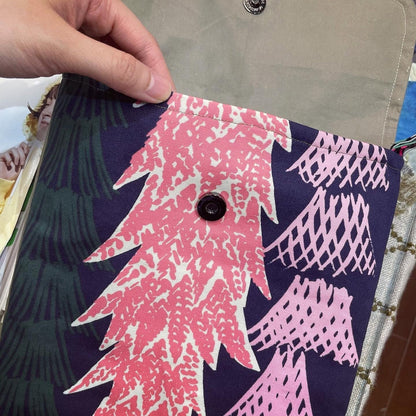 Handmade Metsa -森 Notebook, Tablet Case, fabric from Japan
