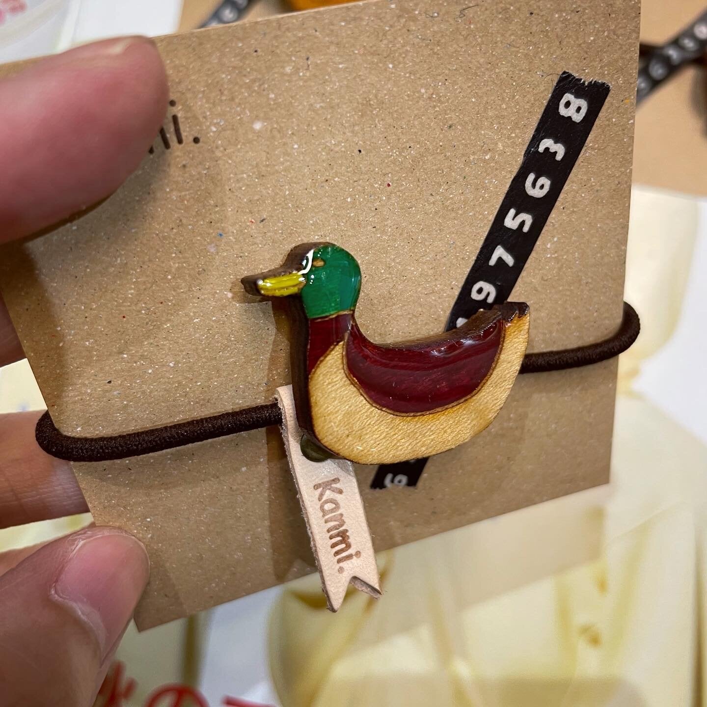 Sale- Kanmi Wooden Hair Bands, 3 Patterns, made in Japan