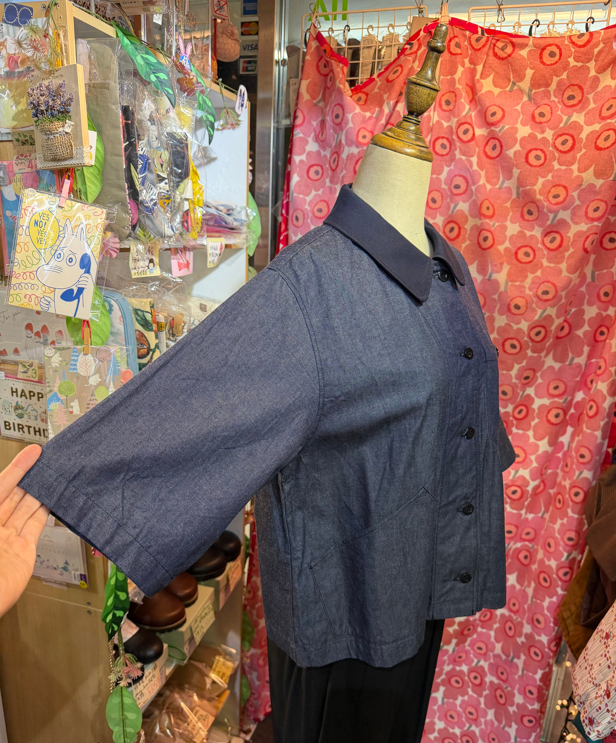 Mizuiro Ind Denim Shirt, 2 Colors, made in Japan