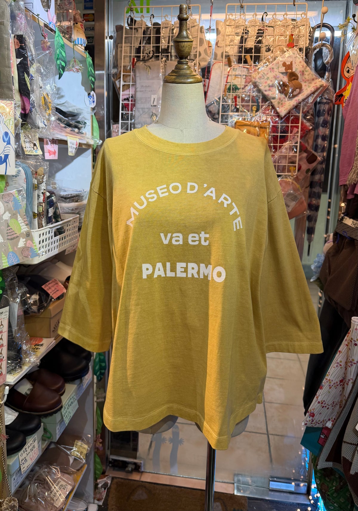 Estroislose Museod’arte T-shirt, 2 Colors, made in Japan