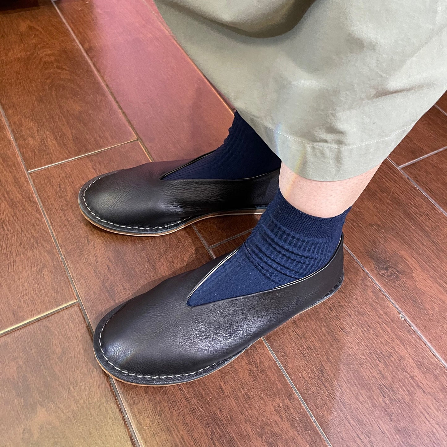 Sale- Diu Leather Shoes, 3 Colors, handemade in Bangladesh