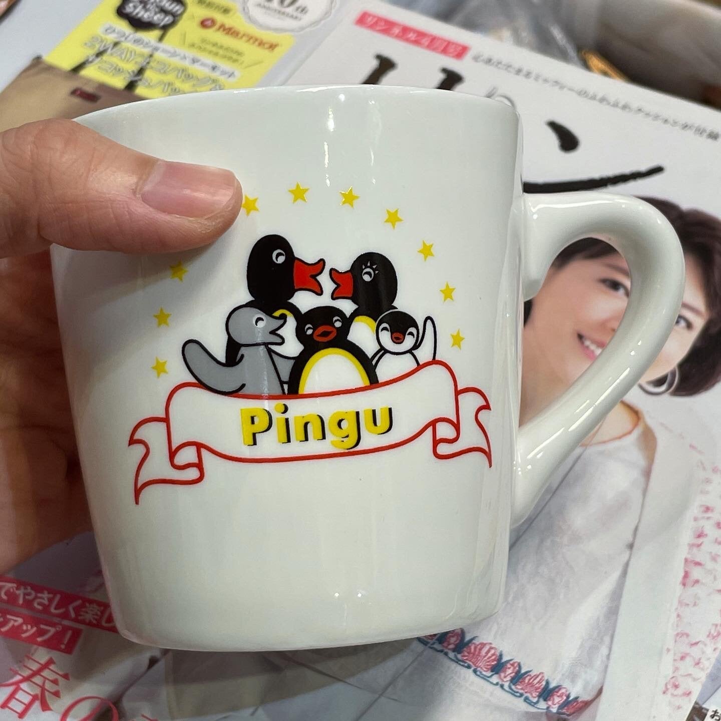 PINGU Ceramic Mug, Made in Japan