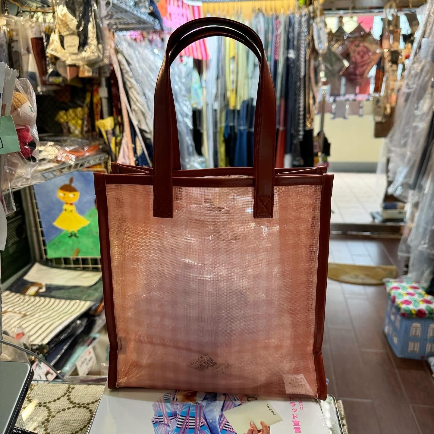 Sale- Little My  See-through HandBag, Transparent