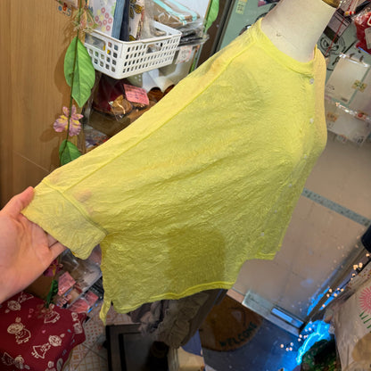 Nachukara Yellow Blouse, made in Japan