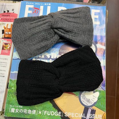 $99 only- Meri ja Kuu Wool Headband, 2 Colors, made in Japan
