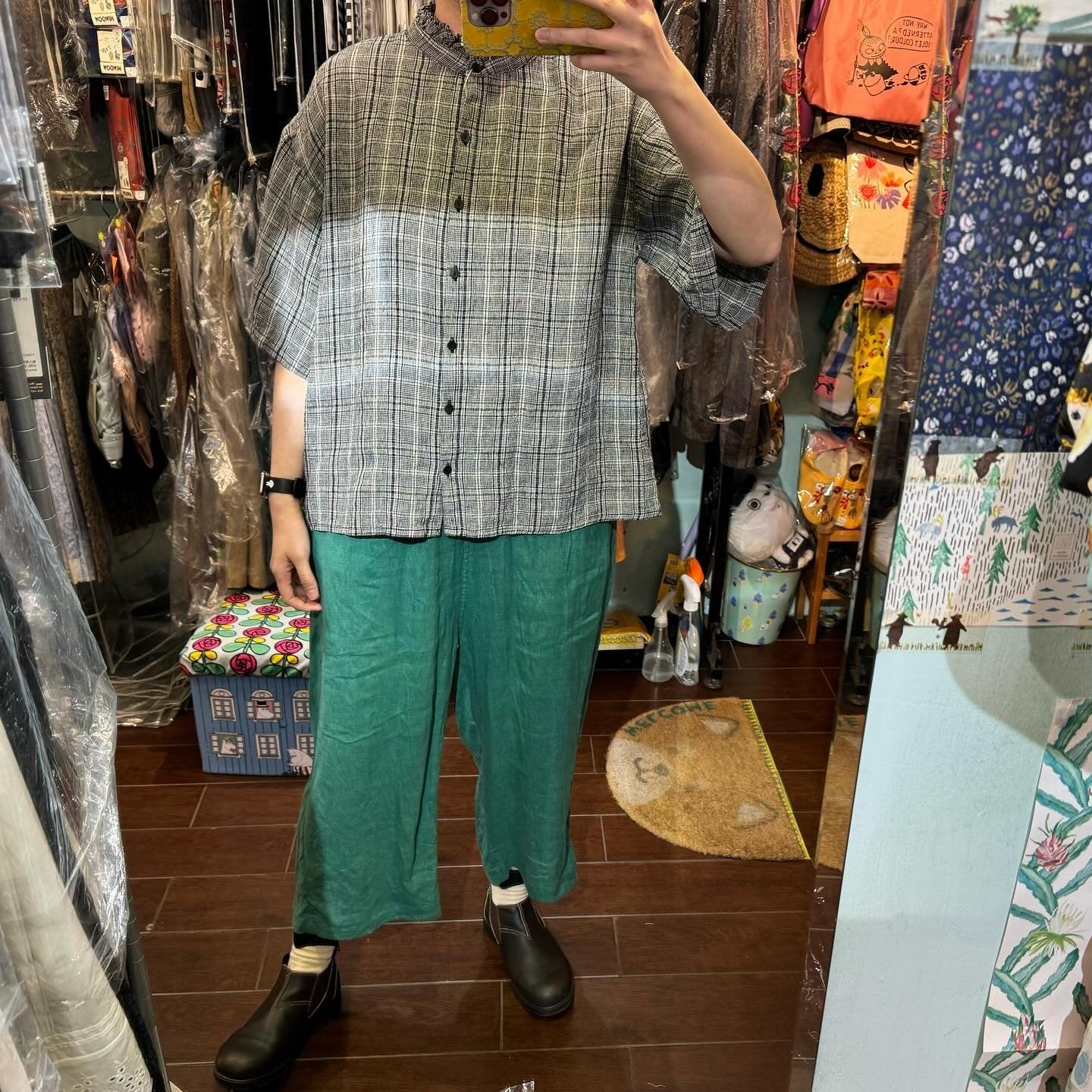 EXTRA20- Lueuf Linen Pants, 2 Colors, made in Japan