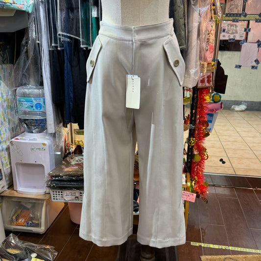 EXTRA20- Scena Brown Pants, 2 Colors, made in Japan