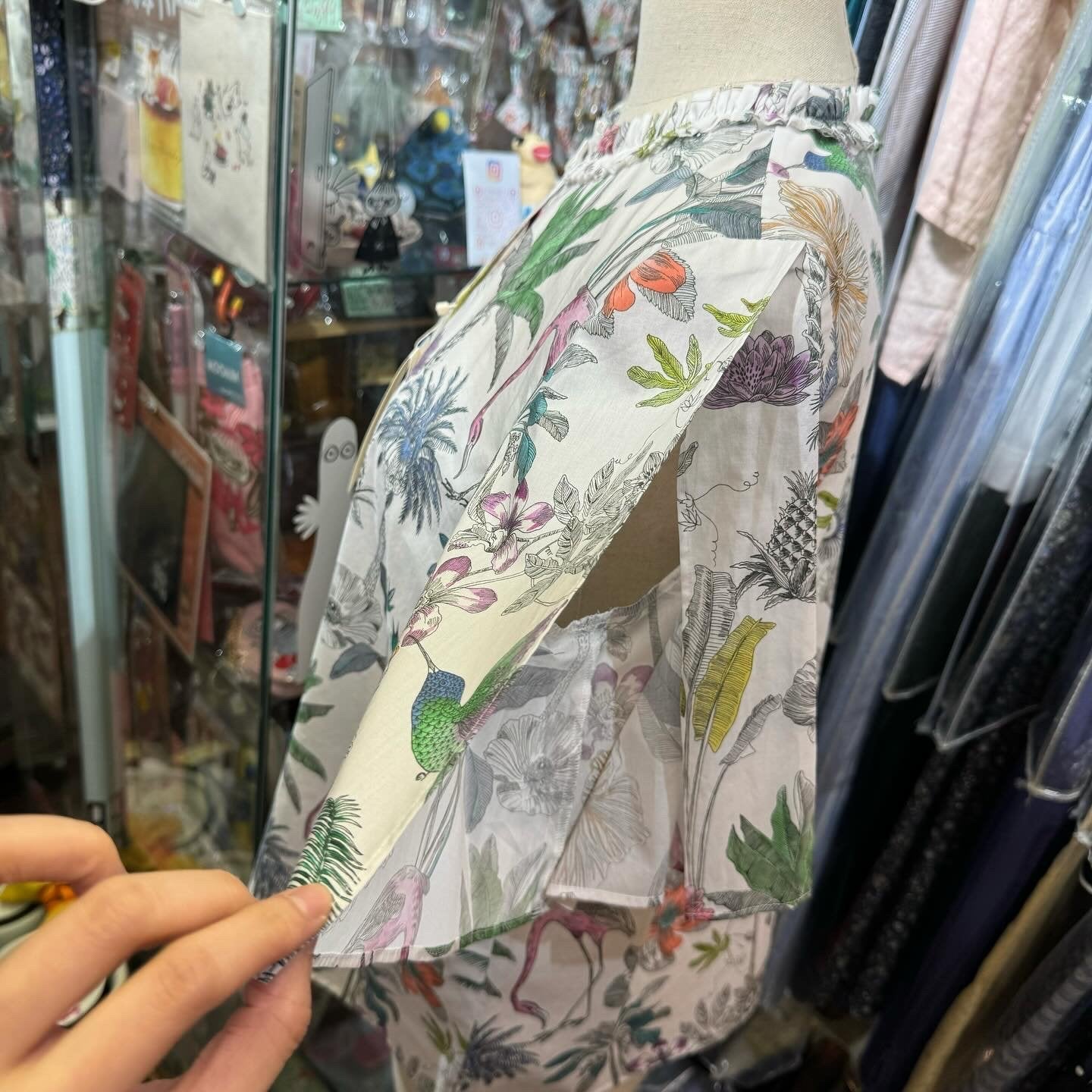 EXTRA20- Michel Beaudouin X Liberty London Shirt, made in Japan