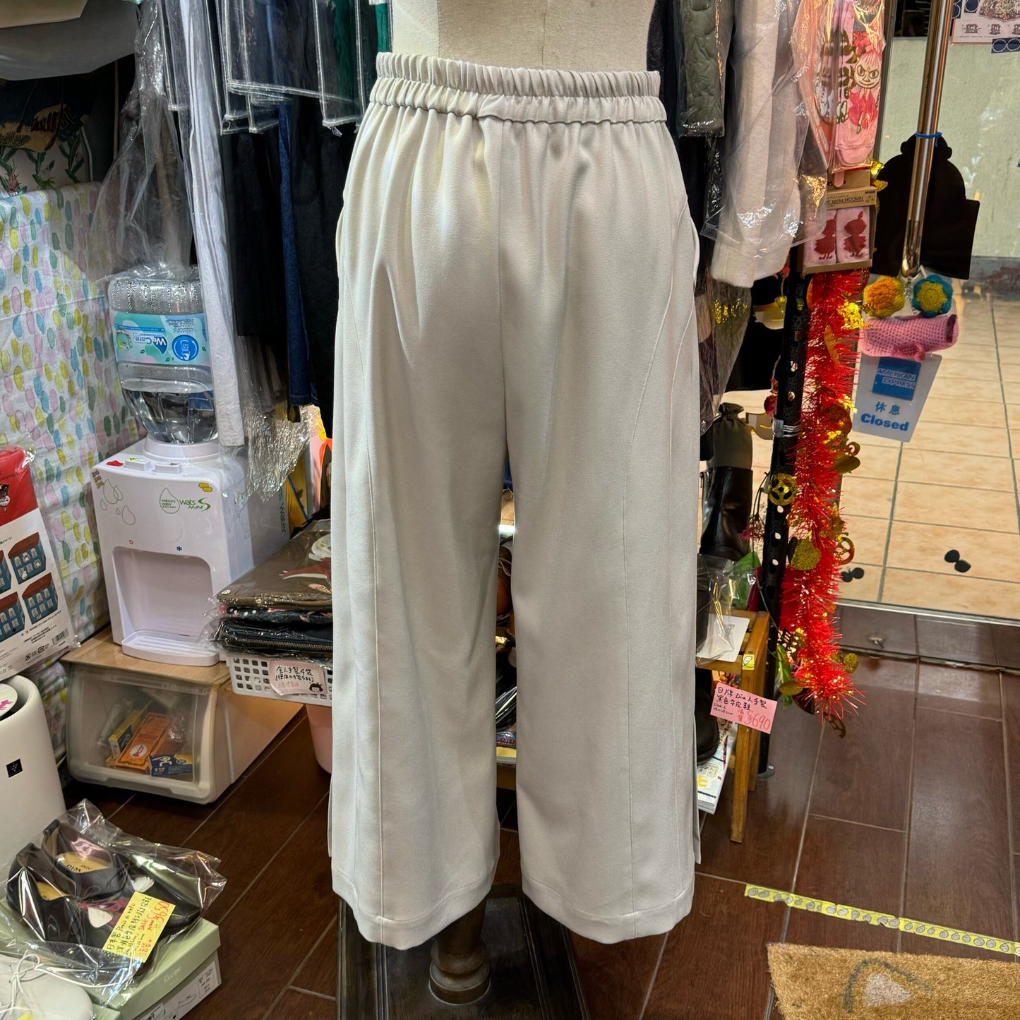 EXTRA20- Scena Brown Pants, 2 Colors, made in Japan