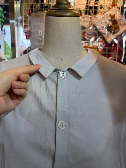 (g) Light Grey Shirt, made in Japan