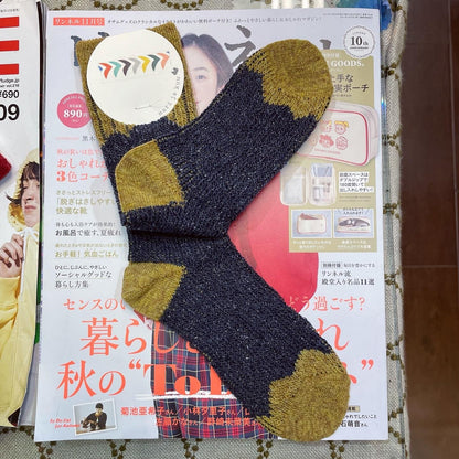 $99 only- Meri ja kuu Wool Socks, 3 Colors, made in Japan