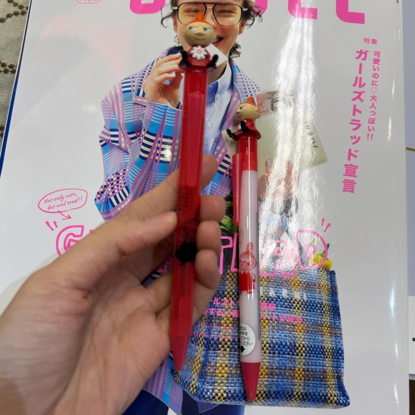 Little My Pen and Pencil, made in Japan