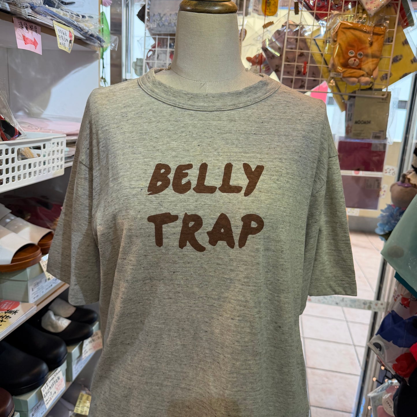 Nouvelles du Paradis Belly Trap T-shirt, 2 Colors, made in Japan
