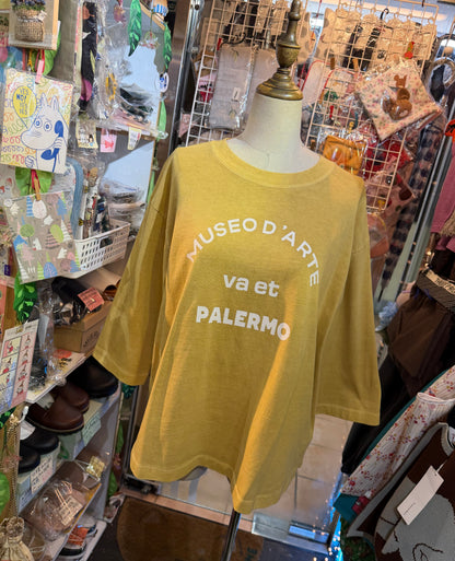Estroislose Museod’arte T-shirt, 2 Colors, made in Japan