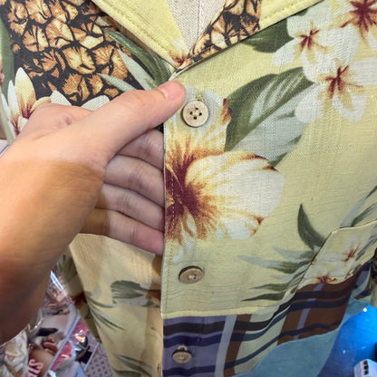 Rehersall Assort Unique Patchwork Shirt, made in Japan