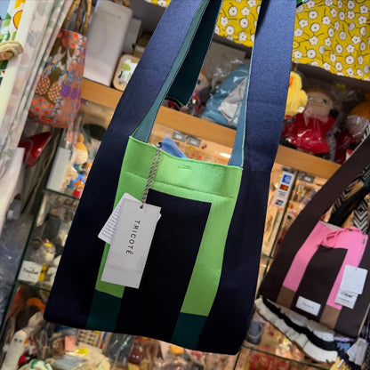 Tricotē Colored Arrange Knot Bag, 2 Colors, made in Japan