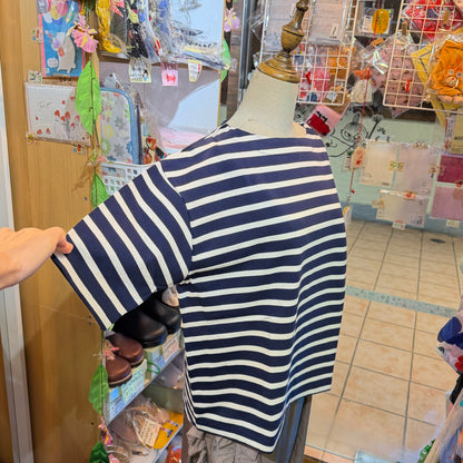 Grand Park Striped T-shirt, 2 Colors, made in Japan