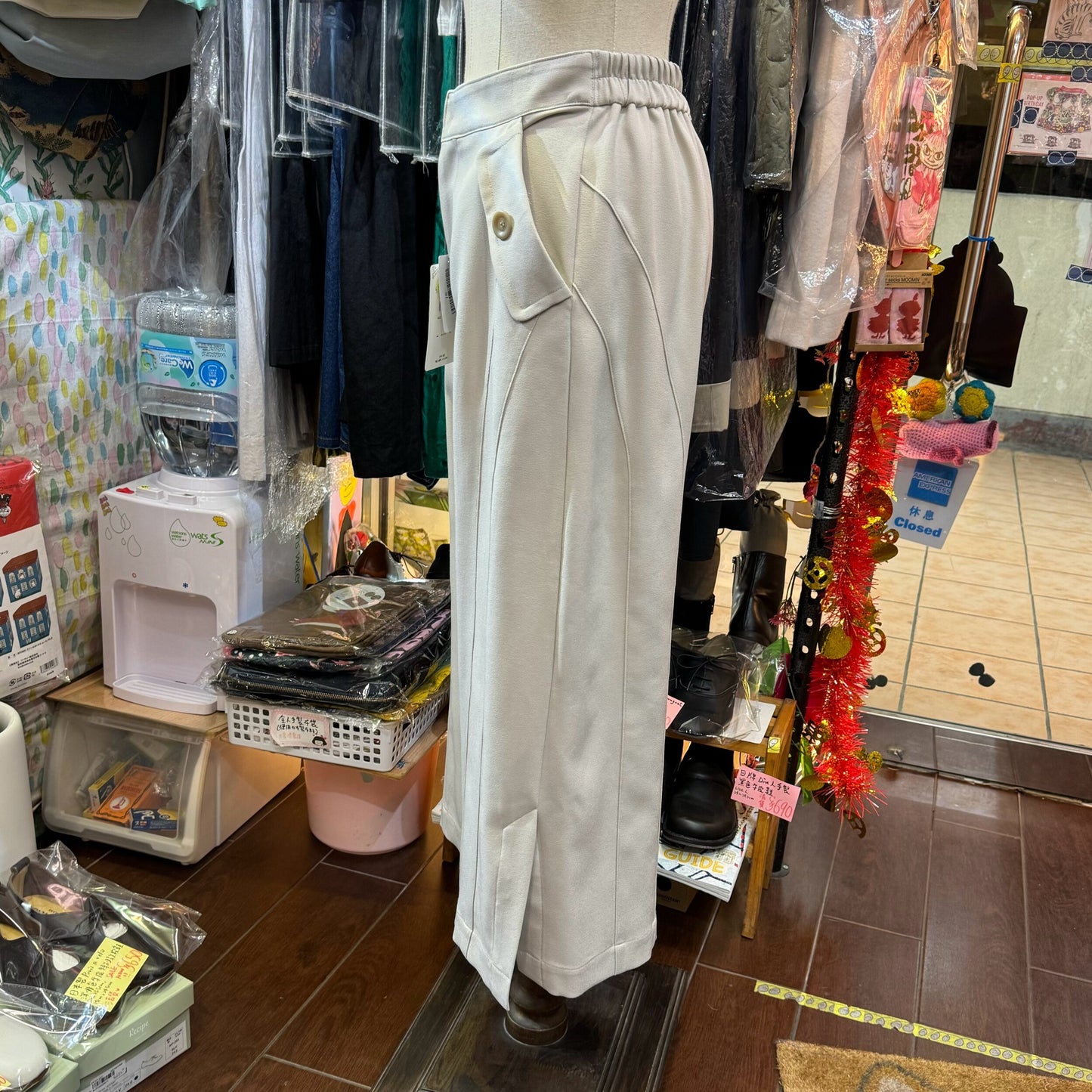 EXTRA20- Scena Brown Pants, 2 Colors, made in Japan