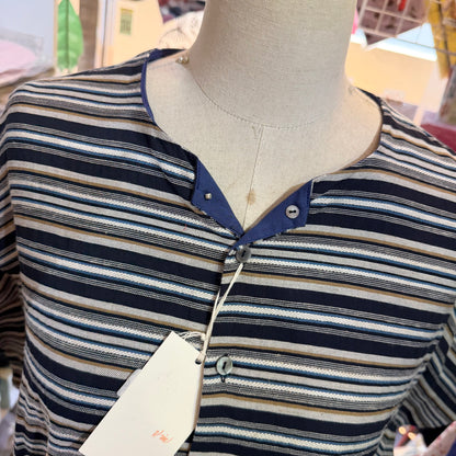 VM Striped Navy Shirt, made in Japan
