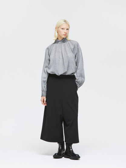 Mizuiro Ind High-waist Black Pants, made in Japan