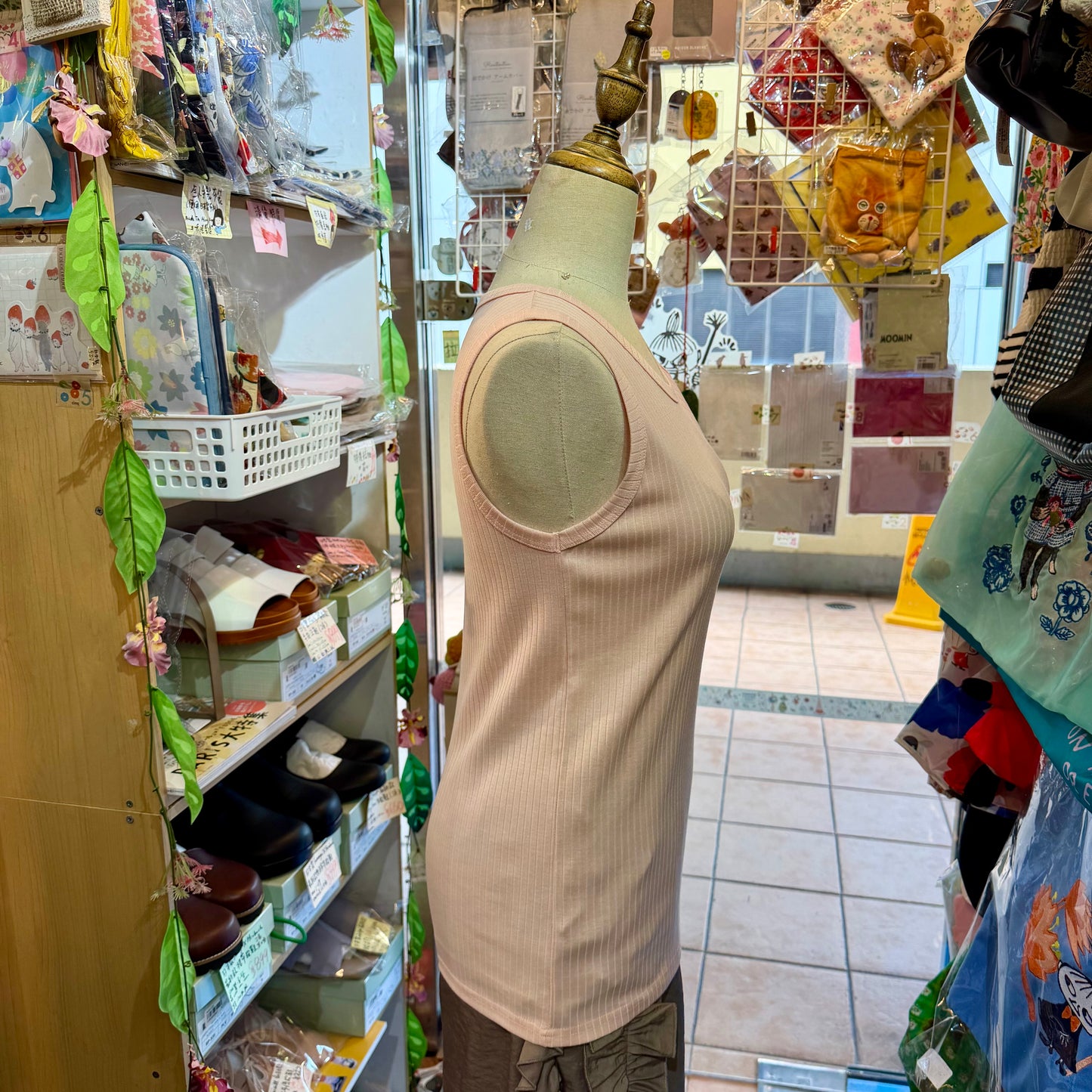 Ichi Cotton Tank Top, 3 Colors, made in Japan