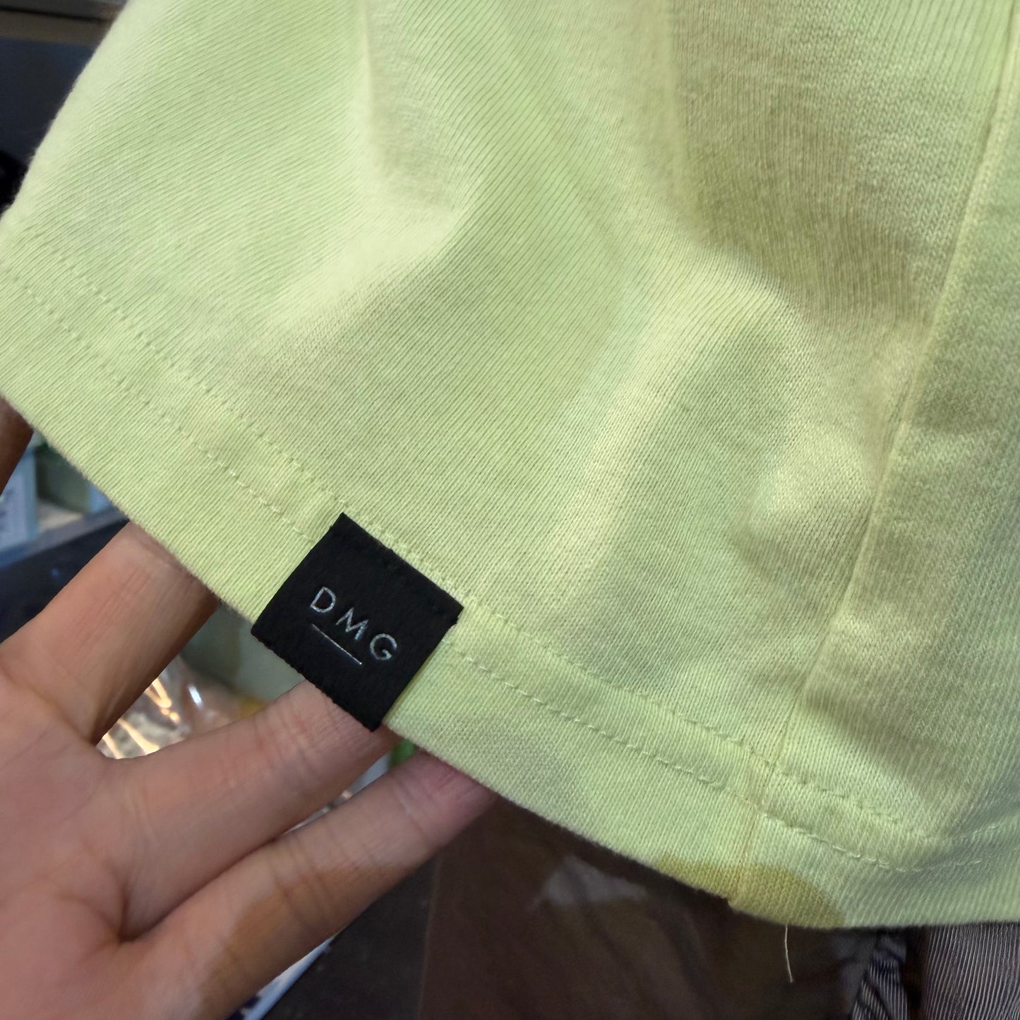 DMG Lemon Yellow T-shirt, made in Japan