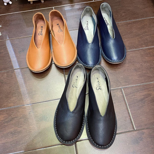 Sale- Diu Leather Shoes, 3 Colors, handemade in Bangladesh