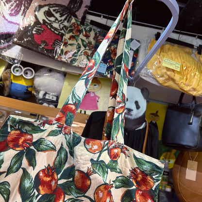 Sale- Ichi Pomegranate Tote Bag, 2 Colors, made in Vietnam