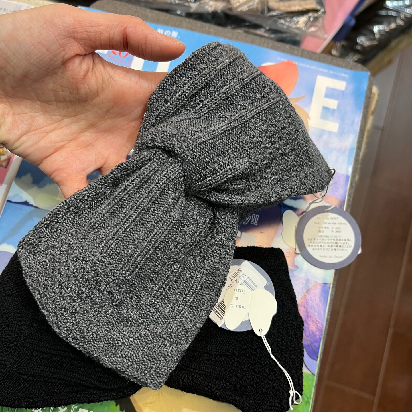 $99 only- Meri ja Kuu Wool Headband, 2 Colors, made in Japan