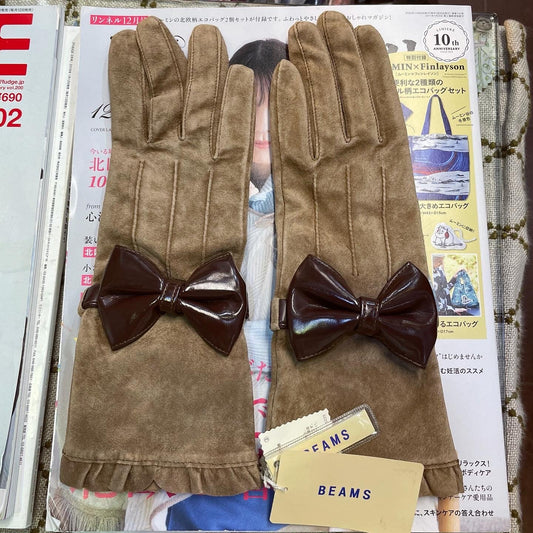 Sale- Beams Brown Gloves