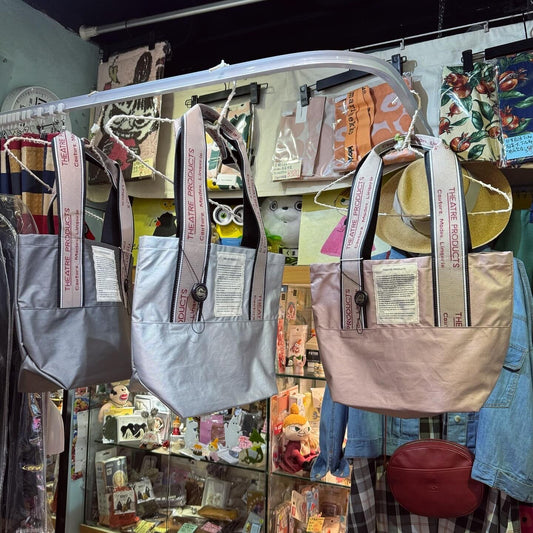Sale- Theatre Products Nylon Shoulder Nylon Tote Bag, 3 Colors