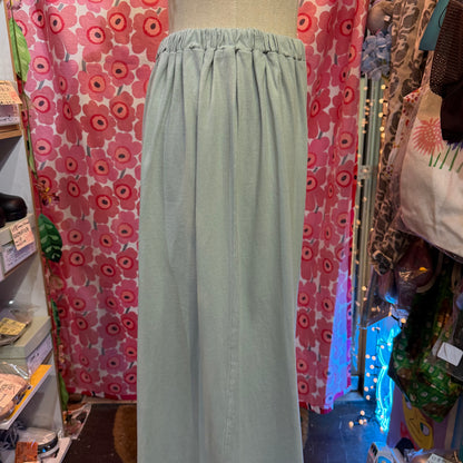 EXTRA30- SO Mint Wide-leg Pants Palazzo, made in Japan