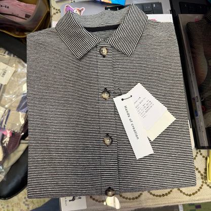 Hands of Creation Striped Polo Shirt, 3 Colors, made in Japan