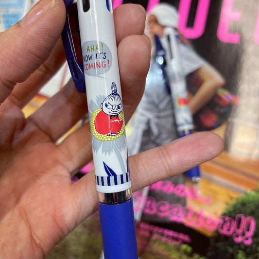 三菱Little My三色圆珠笔，日本制造