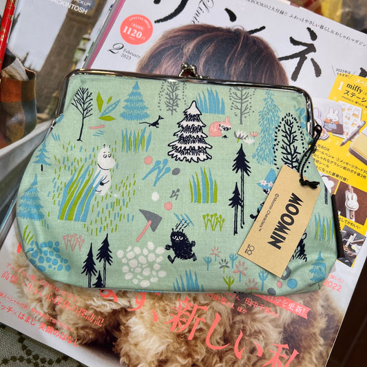 Moomin Light Green Pouch
