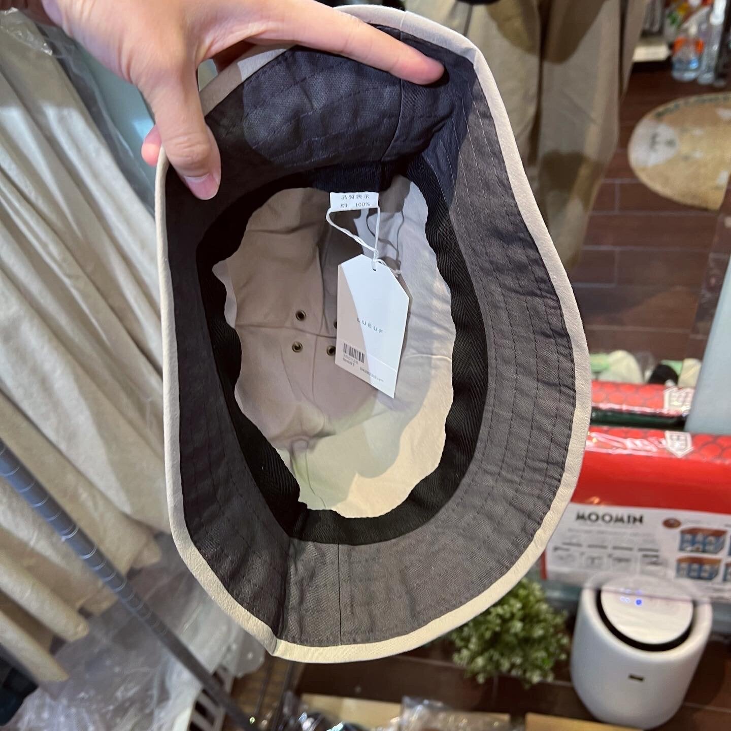 Sale- Lueuf Linen Hat, 2 Colors, made in Korea