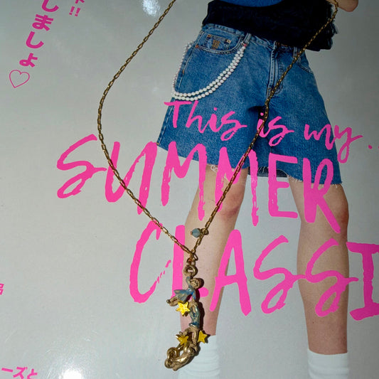 Sale- Palnart Poc Girl and Boy Necklace, made in Japan