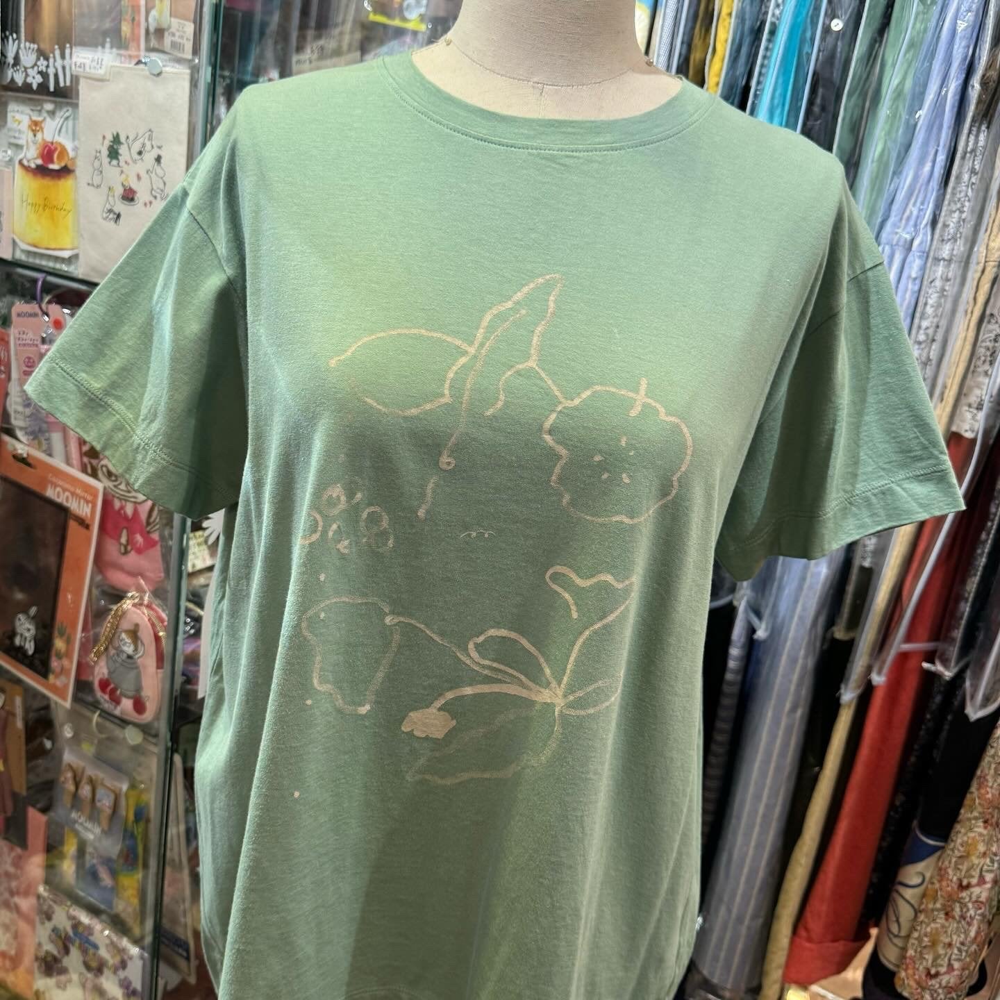 Sale- Tumugu Handwriting T-shirt, 4 Colors, made in Japan