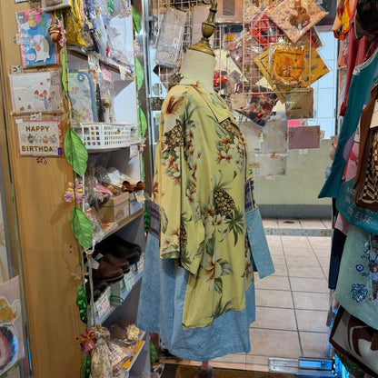 Rehersall Assort Unique Patchwork Shirt, made in Japan