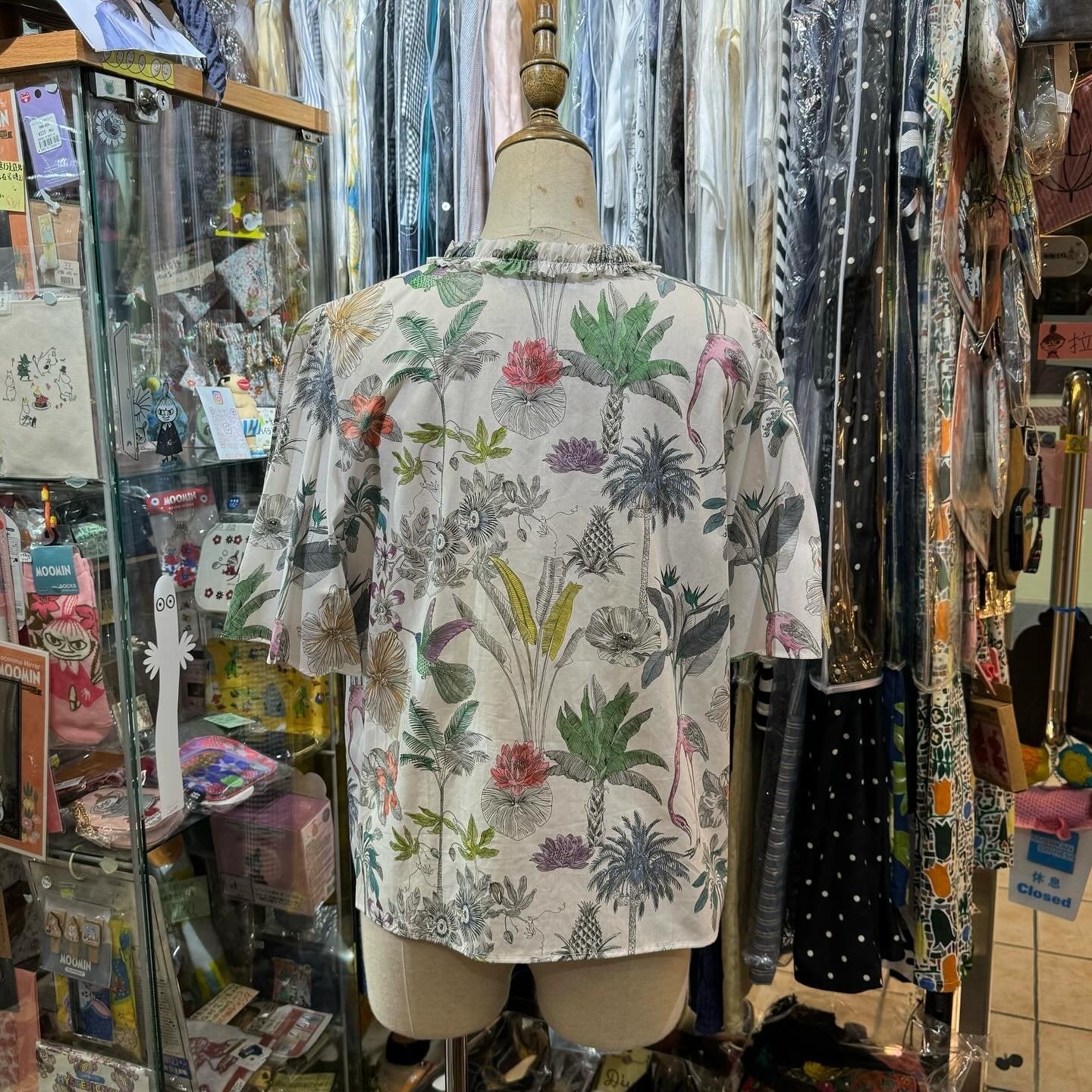 EXTRA20- Michel Beaudouin X Liberty London Shirt, made in Japan
