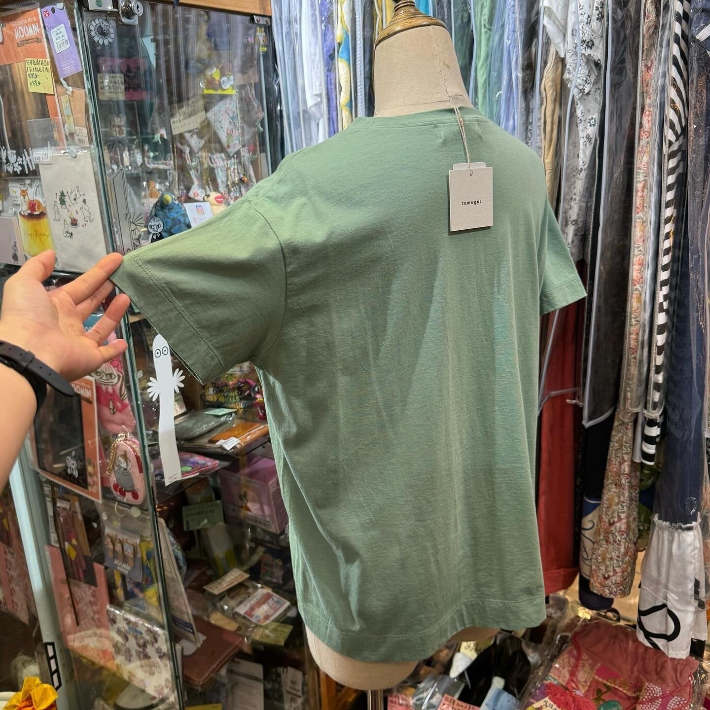 Sale- Tumugu Handwriting T-shirt, 4 Colors, made in Japan