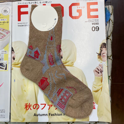 $99 only- Meri ja kuu Iceland Socks, 3 Colors, made in Japan