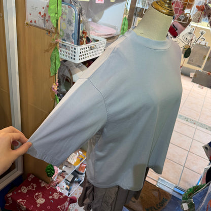 Laiterie Light Blue T-shirt, made in Japan