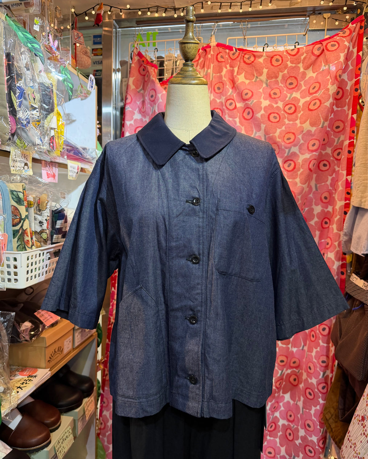 Mizuiro Ind Denim Shirt, 2 Colors, made in Japan