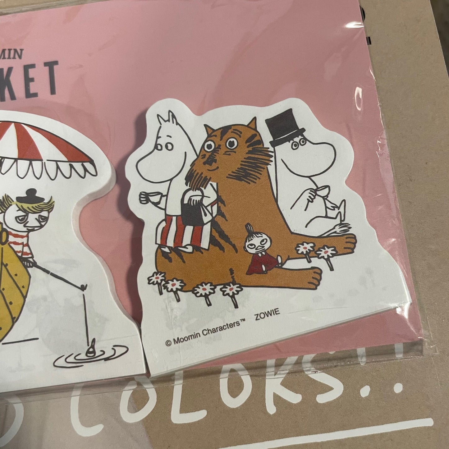 Sale- Moomin Memo Stickers, made in Japan
