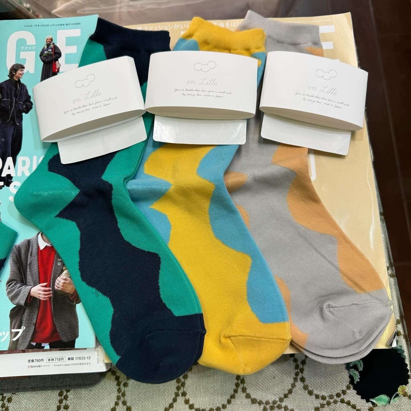 $99 only- Meri ja kuu Socks, 3 Colors, made in Japan